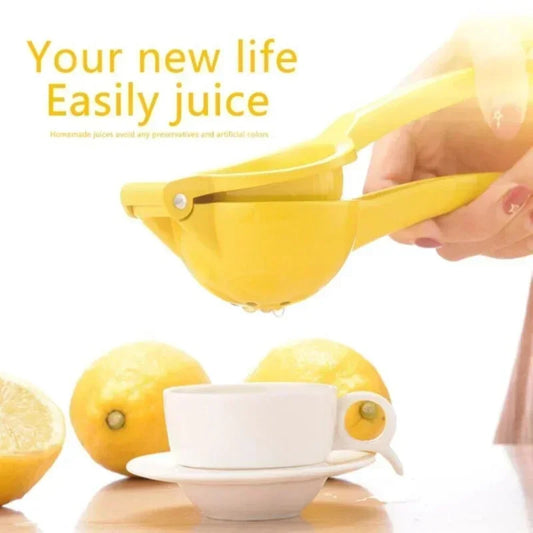 "Lemon & Orange Press with Portable Blender: Your All-in-One Fruit Juicer"